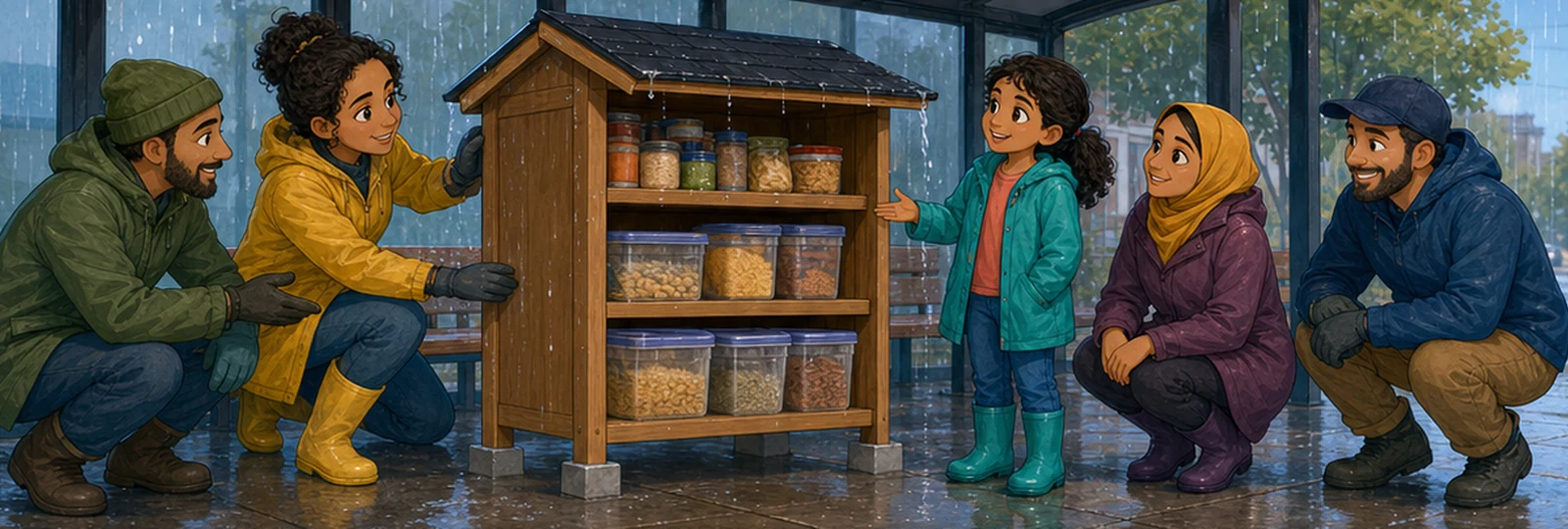 Illustrated scene 2 from The Little Pantry