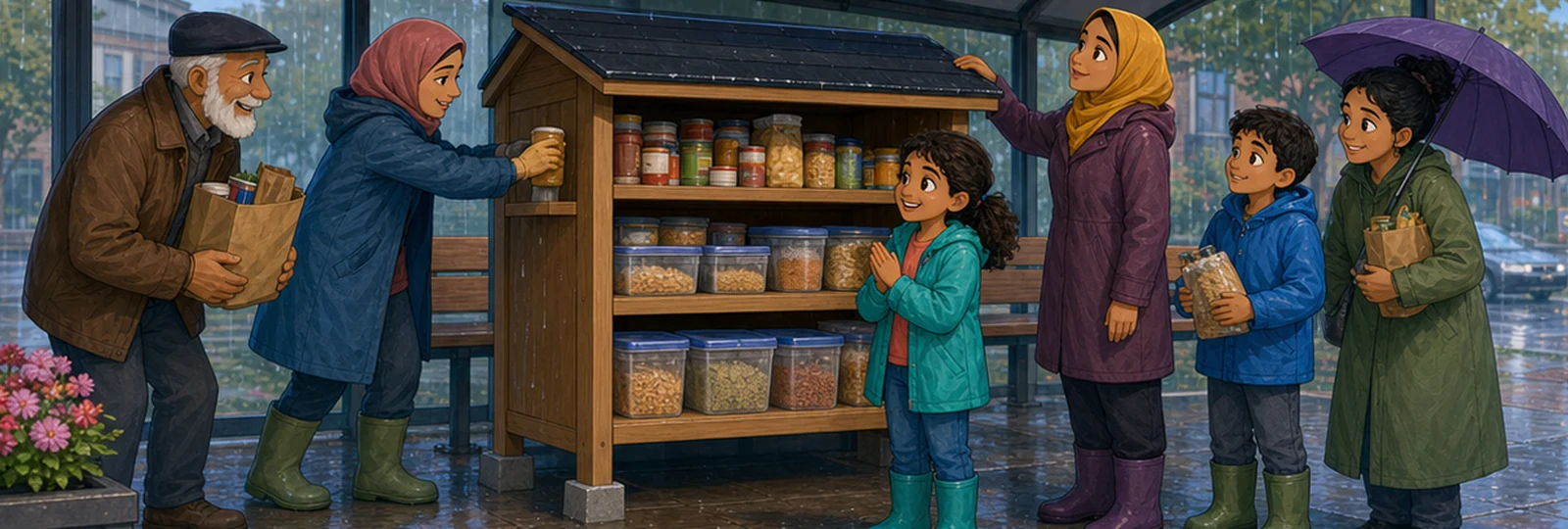 Illustrated scene 3 from The Little Pantry