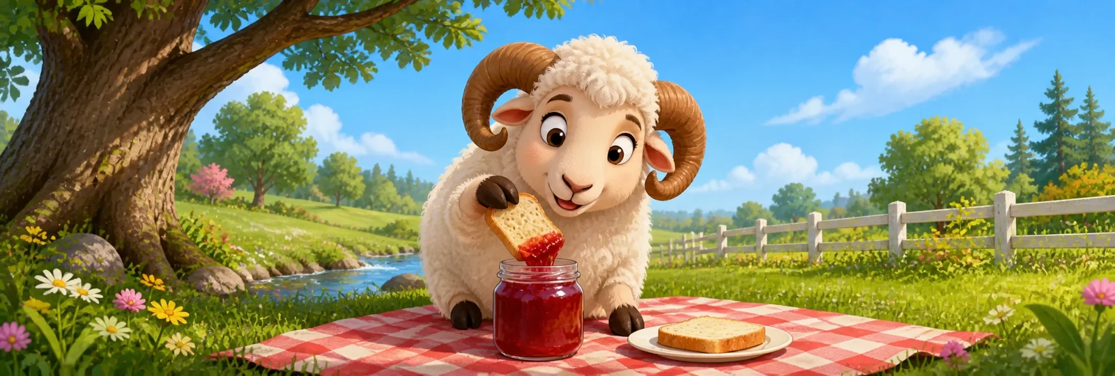 Illustration for Ram and Jam